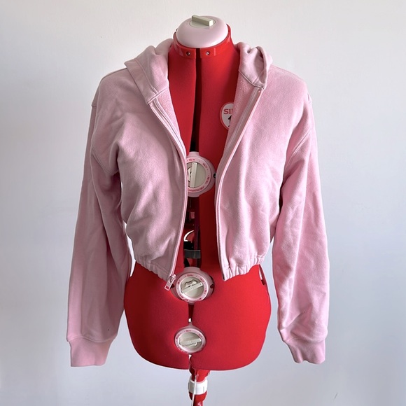 TNA Aritzia Perfect Cinch Zip Hoodie - Picture 5 of 7